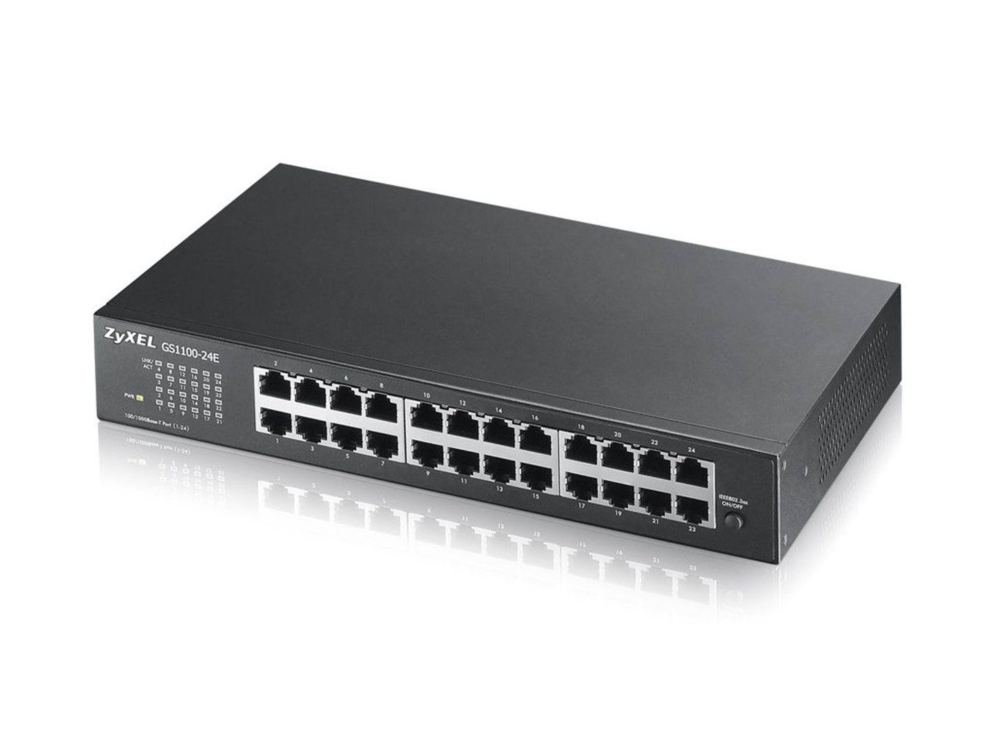 ZyXEL GS1100-24E Zyxel GS1100-24E v3 24-port Gigabit Ethernet Switch