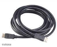 Akasa AK-CBDP23-30BK AKASA kabel DisplayPort na DisplayPort 8K@60Hz, v1.4, 3m