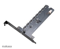 Akasa AK-RLD-04 AKASA řadič Soho ARGB XL, 8 kanálů, PCIe slot