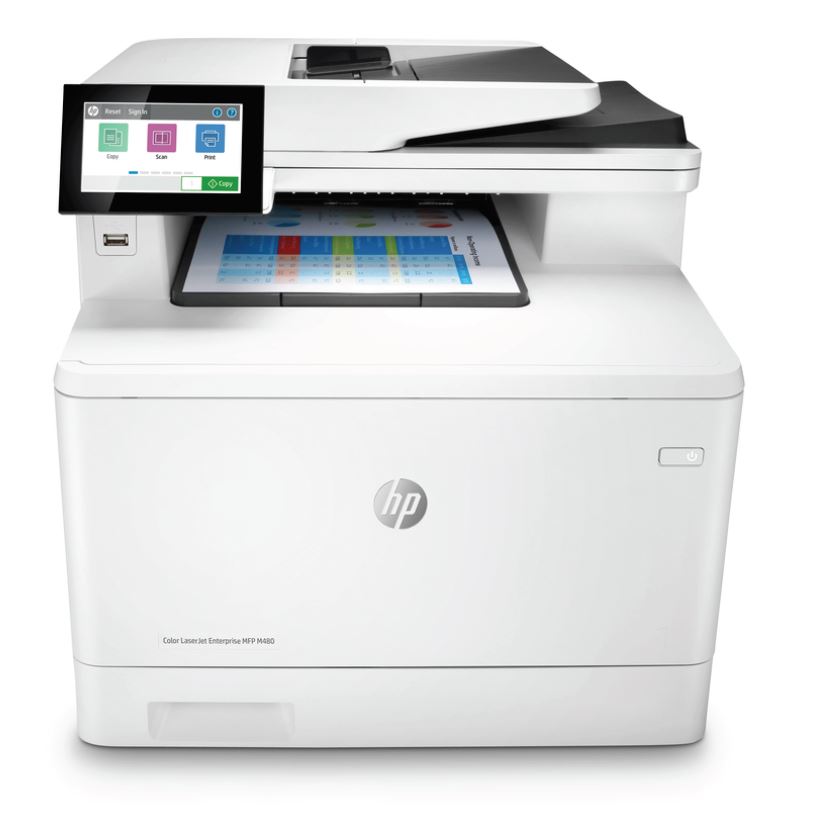HP Color LaserJet Enterprise M480f 3QA55A HP Color LaserJet Enterprise M480f (A4, 27 ppm, USB 2.0, Ethernet, Print, Scan, Copy, Fax, Duplex)
