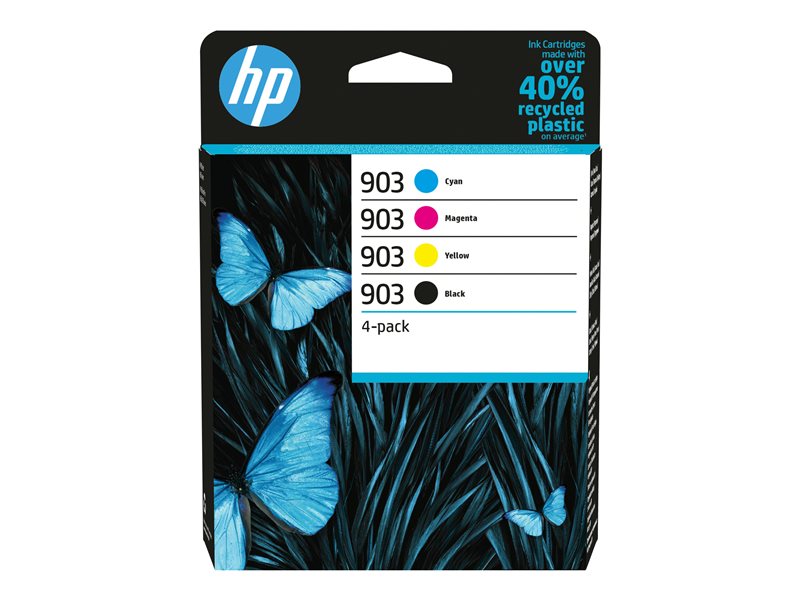 HP 903 CMYK Original Ink Cartridge 4-Pack (315 / 315 / 315 / 300 pages)
