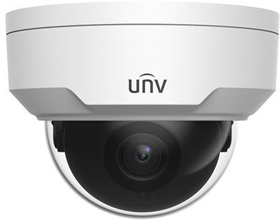 UNIVIEW IP kamera 2688x1520 (4 Mpix), až 25 sn/s, H.265, obj. 2,8 mm (101,1°), PoE, DI/DO, audio, Smart IR 30m, WDR 120dB