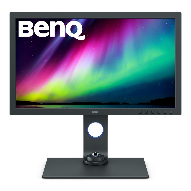 BENQ 27" LED SW271C/ 3840x2160/ LBL/ FF/ IPS panel/ 20M:1/ 5ms/ HDMI/ DP/ USB/ černý