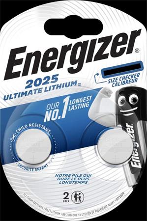 Baterie ENERGIZER CR 2025 B2 Ultimate Lithium