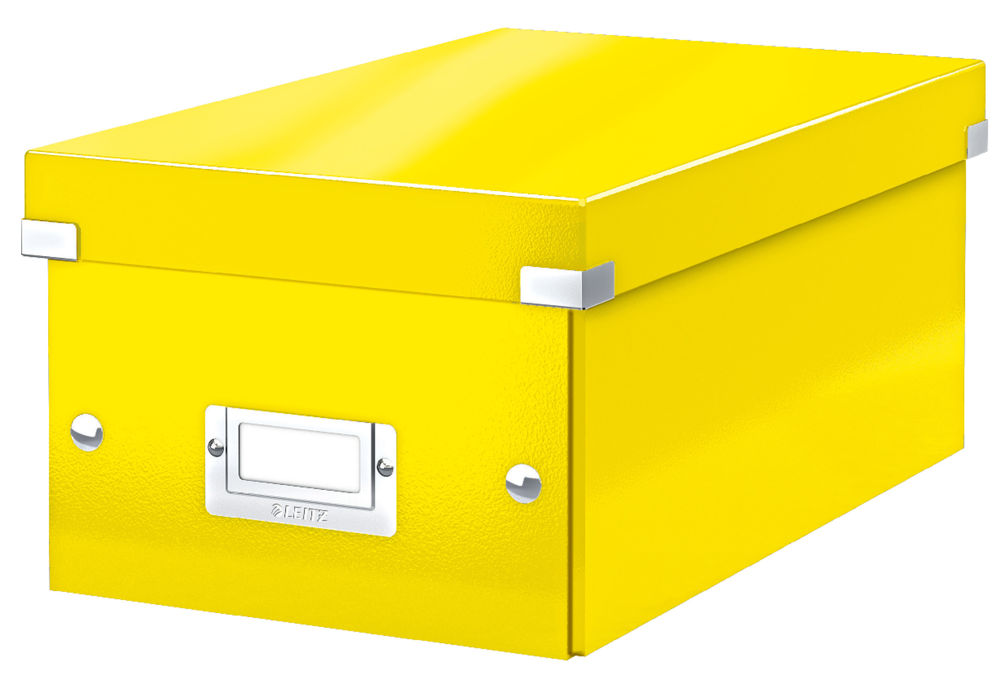 LEITZ Krabice na DVD Click&Store, žlutá