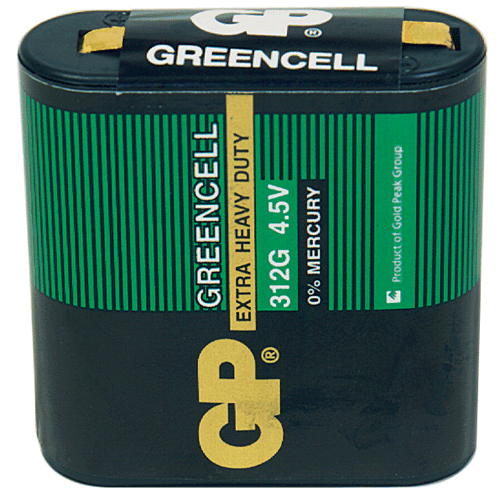 Baterie GP Greencell 4,5V (plochá)