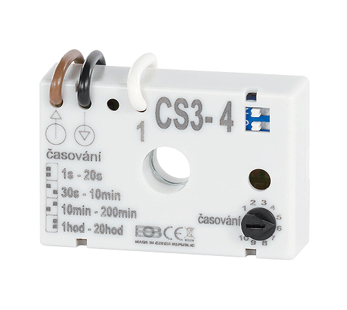 Elektrobock CS3-4 CS3-4 Časový spínač pod vypínač