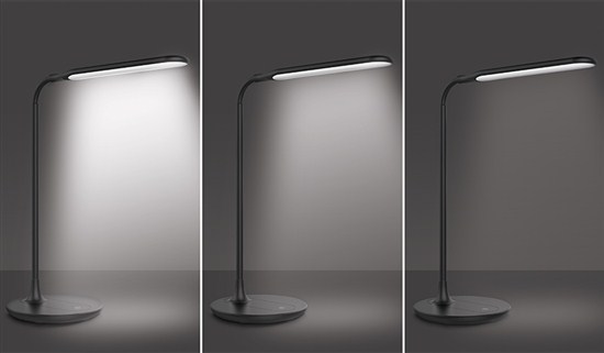 Solight LED stolní lampička stmívatelná, 6W, 4500K, černá - WO49-B