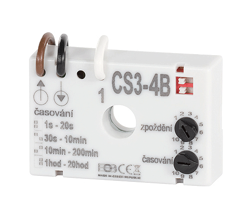 CS3-4B Časový spínač pod vypínač