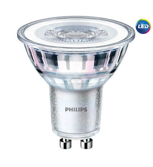 Philips LED žárovka GU10 MV 3,5W 35W neutrální bílá 4000K , reflektor LED žárovka Philips, GU10, 3,5W, 4000K, úhel 36° P728352
