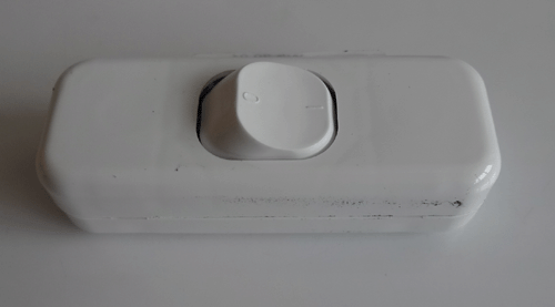 Instalační spínač šňůrový WP-20, bílý