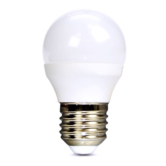 Solight LED žárovka, miniglobe, 6W, E27, 4000K, 510lm - WZ418-1