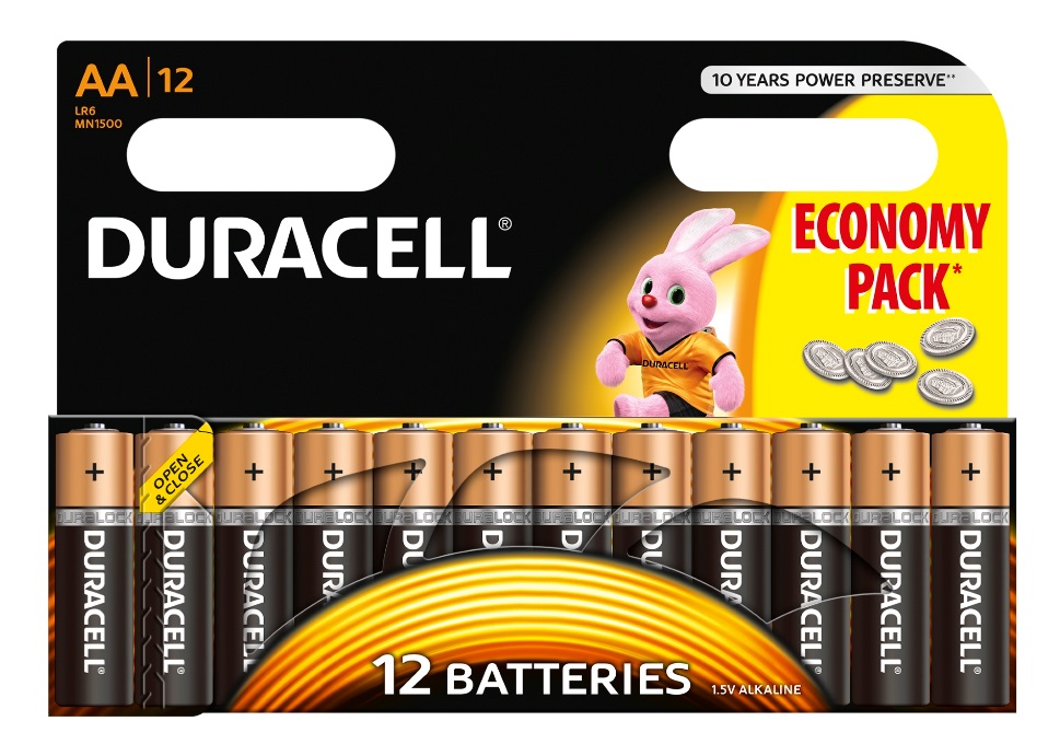 Duracell Basic alkalická baterie 12 ks (AA)