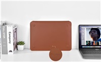 COTEetCI PU tenké pouzdro s magnetickým zapínáním pro Apple Macbook Pro 15 černá