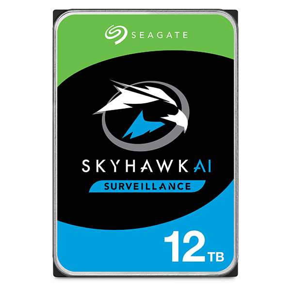 Seagate SkyHawk AI 12TB, ST12000VE001 Seagate HDD SkyHawk AI 3.5" 12TB - 7200rpm/SATA-III/256MB + RV senzor