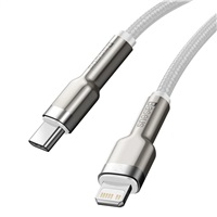 Baseus CATLJK-A02 Baseus Cafule Series nabíjecí / datový kabel USB-C na Lightning PD 20W 1m, bílá