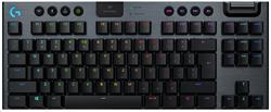 Logitech G915 TKL Tenkeyless LIGHTSPEED Wireless RGB Mechanical Gaming Keyboard - CARBON - US INT L - INTNL