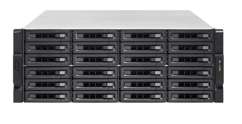 QNAP TS-h2477XU-RP-3700X-32 (Ryzen 3,6GHz, ZFS, 24x SATA, 32GB RAM, 4x PCIe, 2x GbE, 2x 10G SFP+)