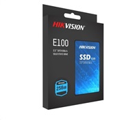Hikvision E100 256GB, HS-SSD-E100/256G HIKVISION SSD E100, 2.5" SATA 6Gb/s, R550/W450, 256GB