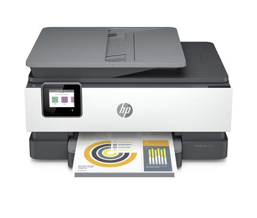 HP All-in-One Officejet Pro 8022e HP+ (A4, 20 ppm, USB 2.0, Ethernet, Wi-Fi, Print, Scan, Copy, FAX, Duplex, ADF)
