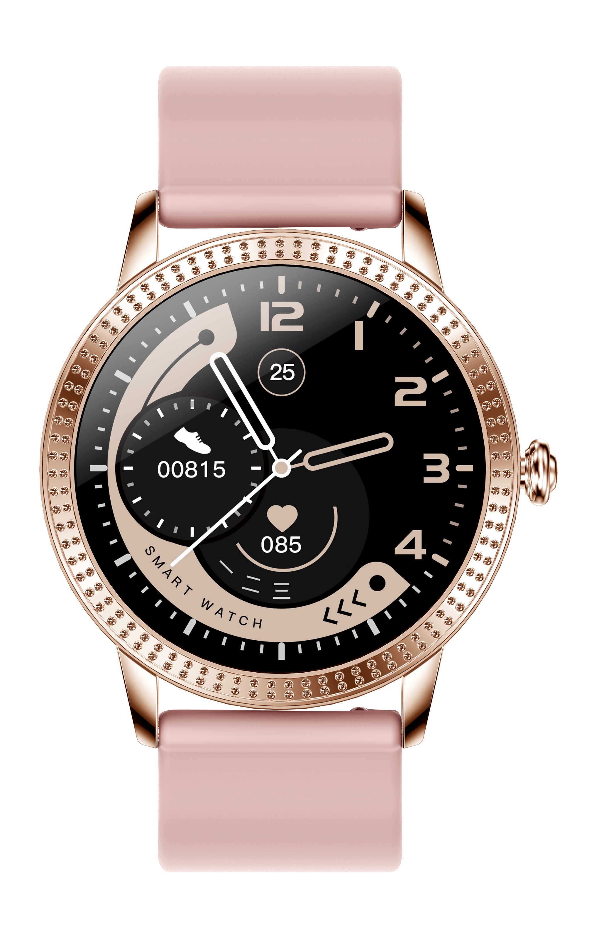 Chytré hodinky CARNEO Gear+ 2nd Gen. zlaté Nové