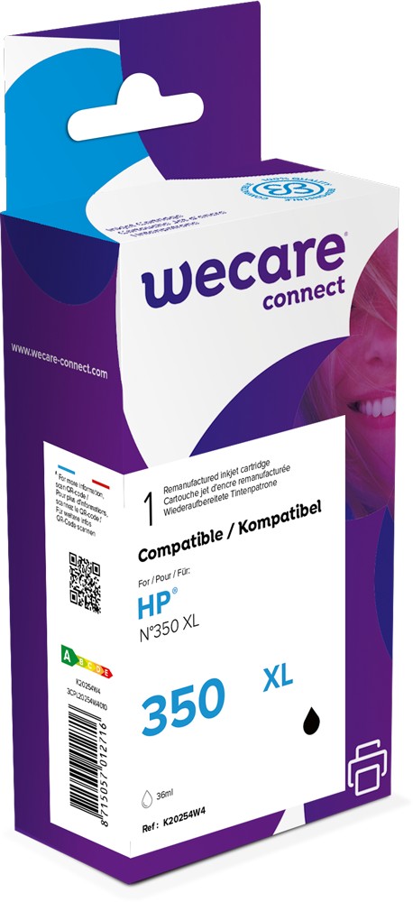 WECARE HP CB336E - kompatibilní WECARE ARMOR ink kompatibilní s HP CB336E, černá/black, HC
