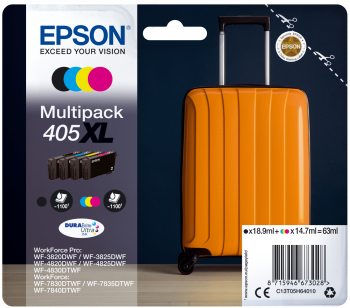 Epson T05H64010 - originální EPSON ink Multipack 4-colours 405XL DURABRITE ULTRA Ink