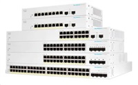 Cisco CBS220-48P-4G Cisco switch CBS220-48P-4G, 48xGbE RJ45, 4xSFP, PoE+, 382W