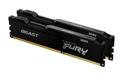 Kingston FURY Beast/DDR3/8GB/1600MHz/CL10/2x4GB/Black