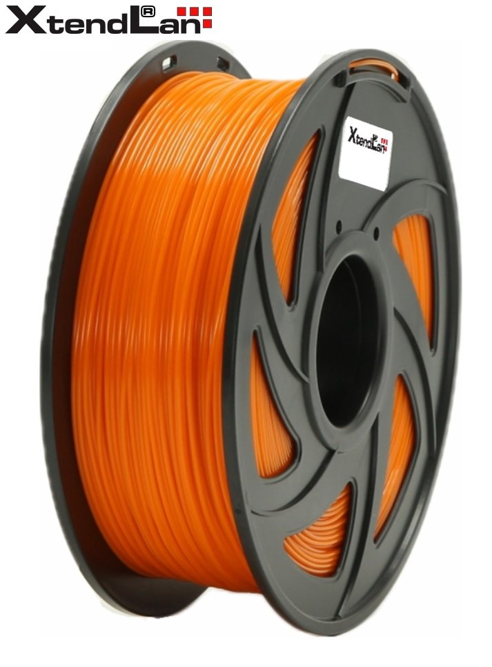 XtendLAN PETG filament 1,75mm pomerančově žlutý 1kg