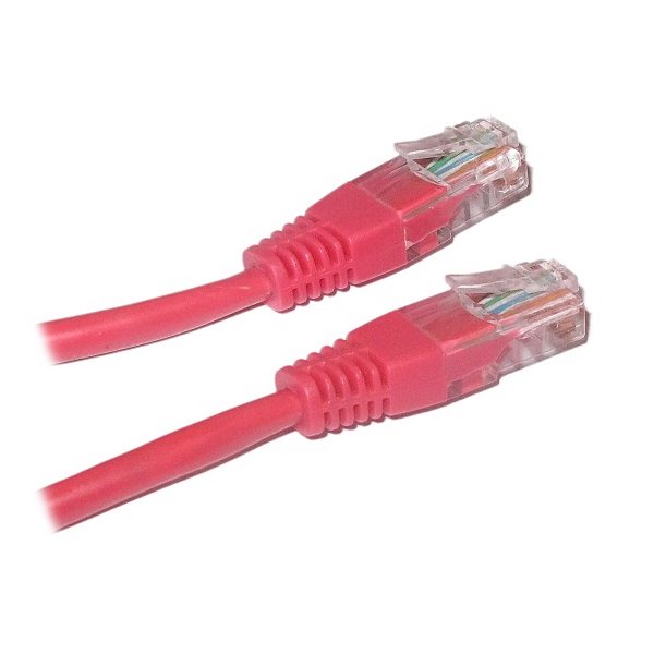 XtendLan PK_5UTP030red Cat 5e, UTP 3m, červený XtendLan Patch kabel Cat 5e UTP 3m - červený