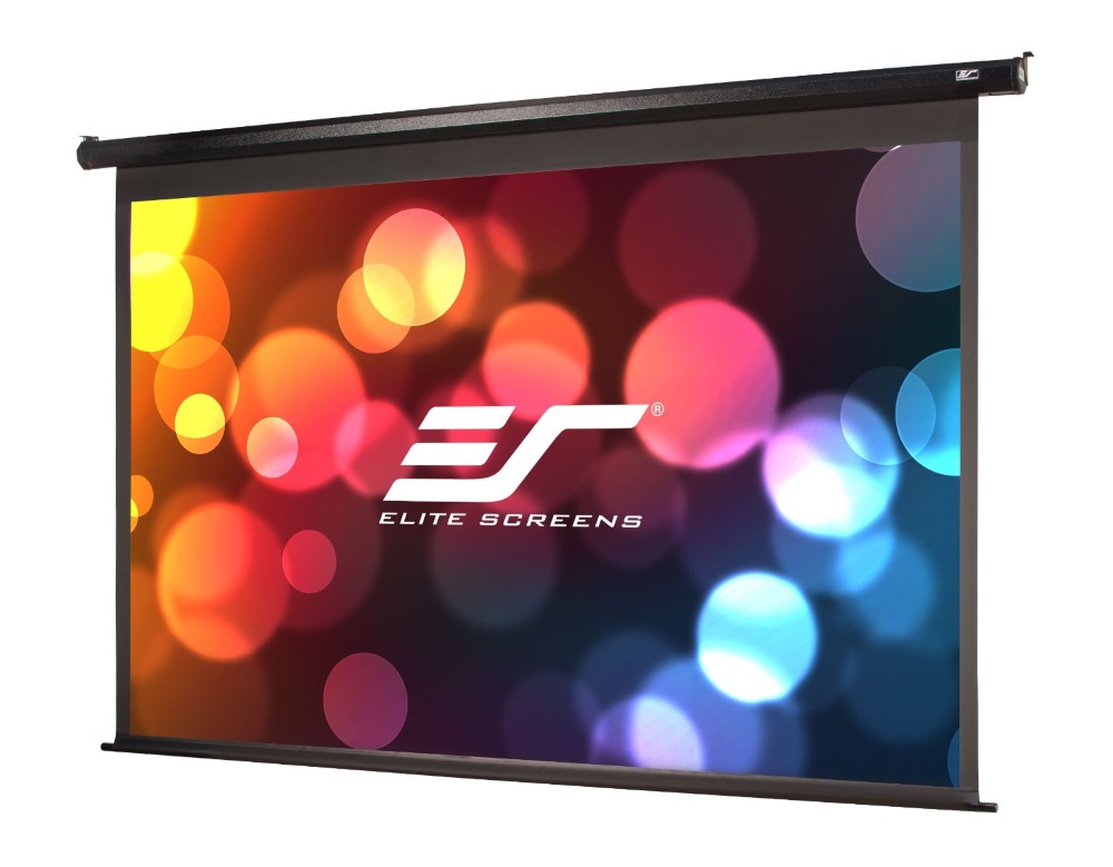 Elite Screens Electric84H ELITE SCREENS plátno elektrické motorové 84" (213,4 cm)/ 16:9/ 104,6 x 185,9 cm/ Gain 1,1/ case černý