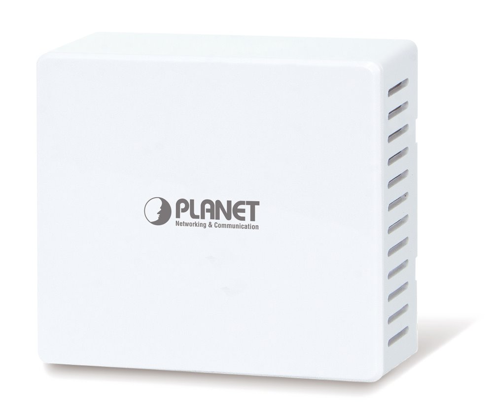Planet WDAP-W1200E, AP 2,4/5GHz 802.11ac (1,2Gb/s), 4x 2dBi, 3x 1Gb, VLAN, multi-SSID, 128 klientů, PoE, montáž do stěny