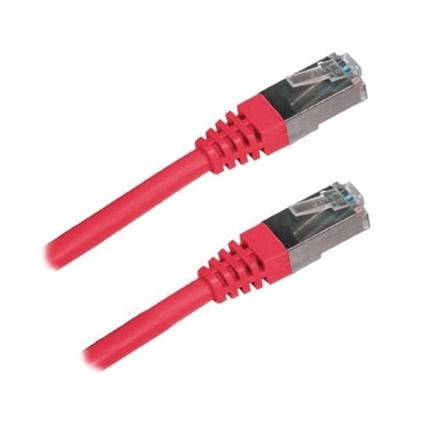 XtendLan Patch kabel Cat 6A SFTP LSFRZH 0,5m - červený