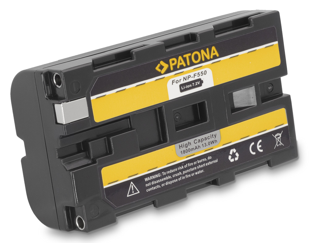 Patona PT1052 PATONA baterie pro digitální kameru Sony NP-F550 2000mAh Li-Ion 7,2V