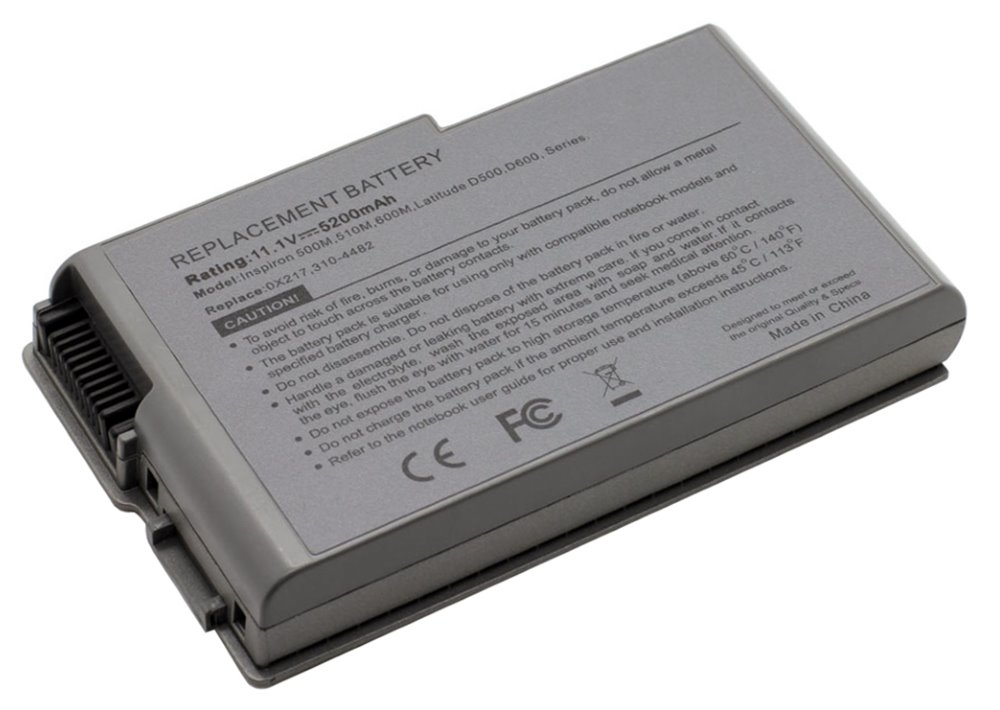 TRX C1295 H 5200 mAh baterie - neoriginální TRX baterie DELL/ 5200 mAh/ Li-Ion/ pro Latitude D500/ D505/ D510/ D520/ D600/ D610/ Precision M20/ Insprion 500m/ 510m