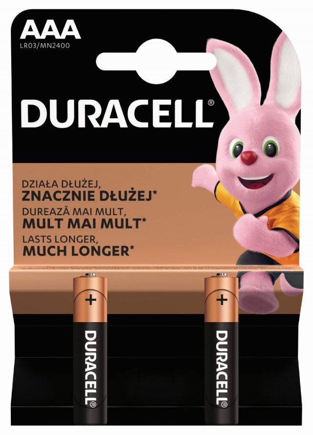DURACELL - Basic baterie AAA 2 ks