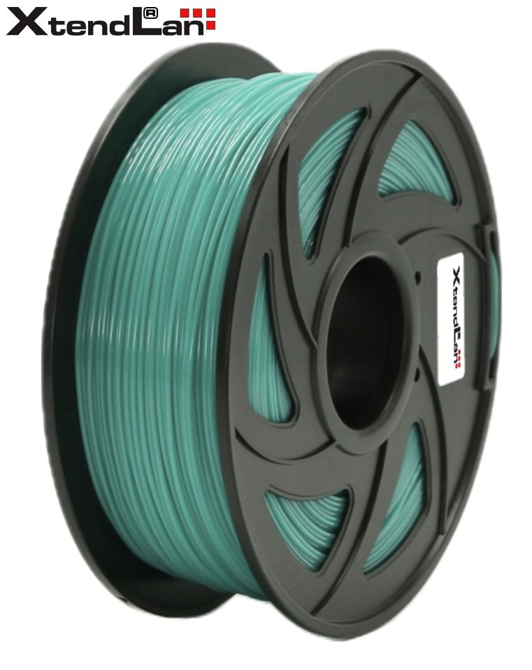 XtendLAN PLA filament 1,75mm jasně světle zelený 1kg