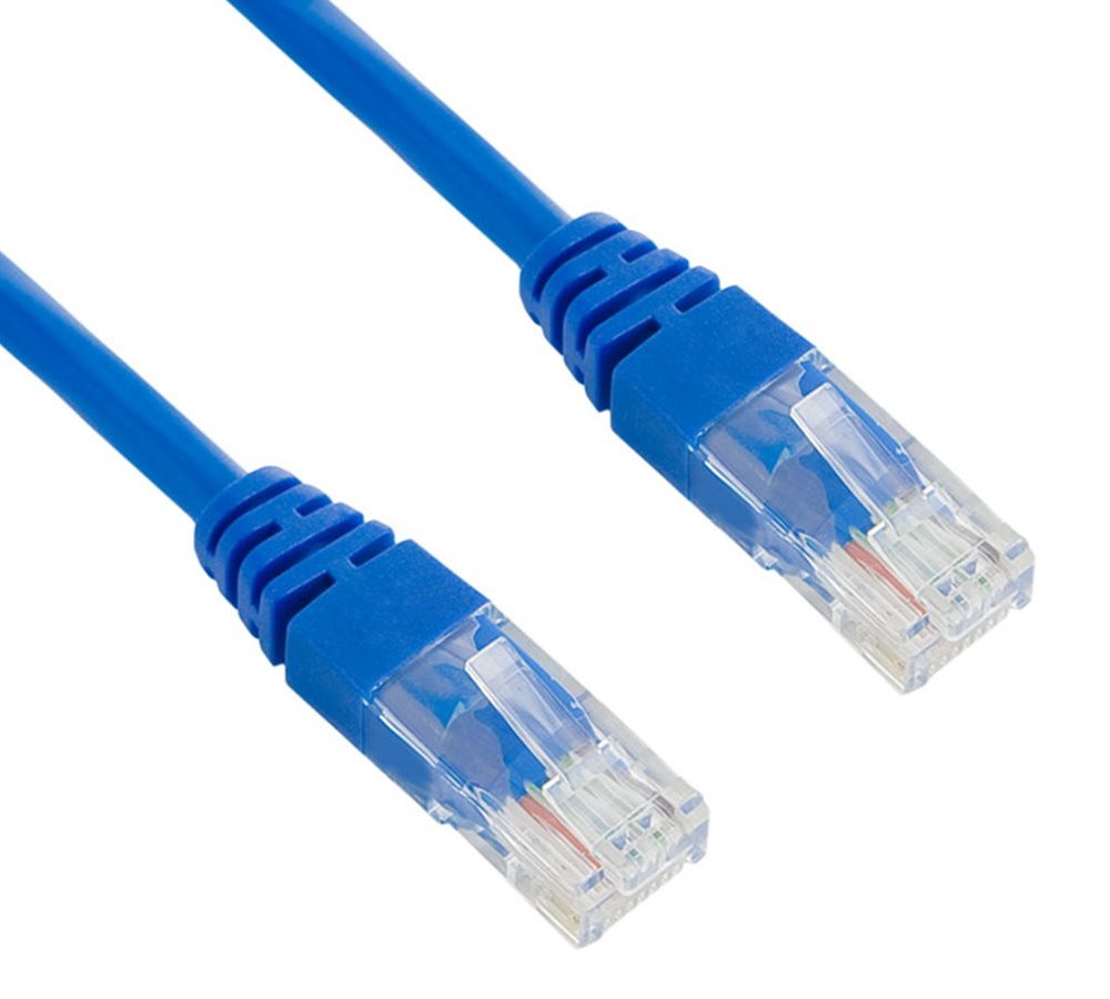 XtendLan PK_5UTP010blue Patch, Cat 5e UTP, 1m, modrý XtendLan Patch kabel Cat 5e UTP 1m - modrý