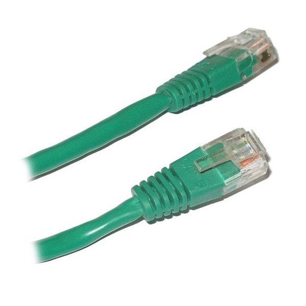XtendLan PK-UTP5E-0025-GRN Patch, Cat5E, UTP, 0,25m, zelený XtendLan Patch kabel Cat 5e UTP 0,25m zelený