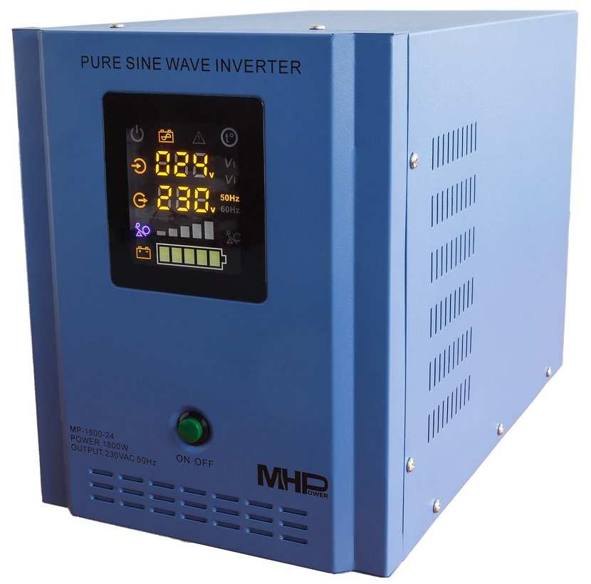 MHPower MP-1800-24 24V/230V, 1800W, čistý sinus