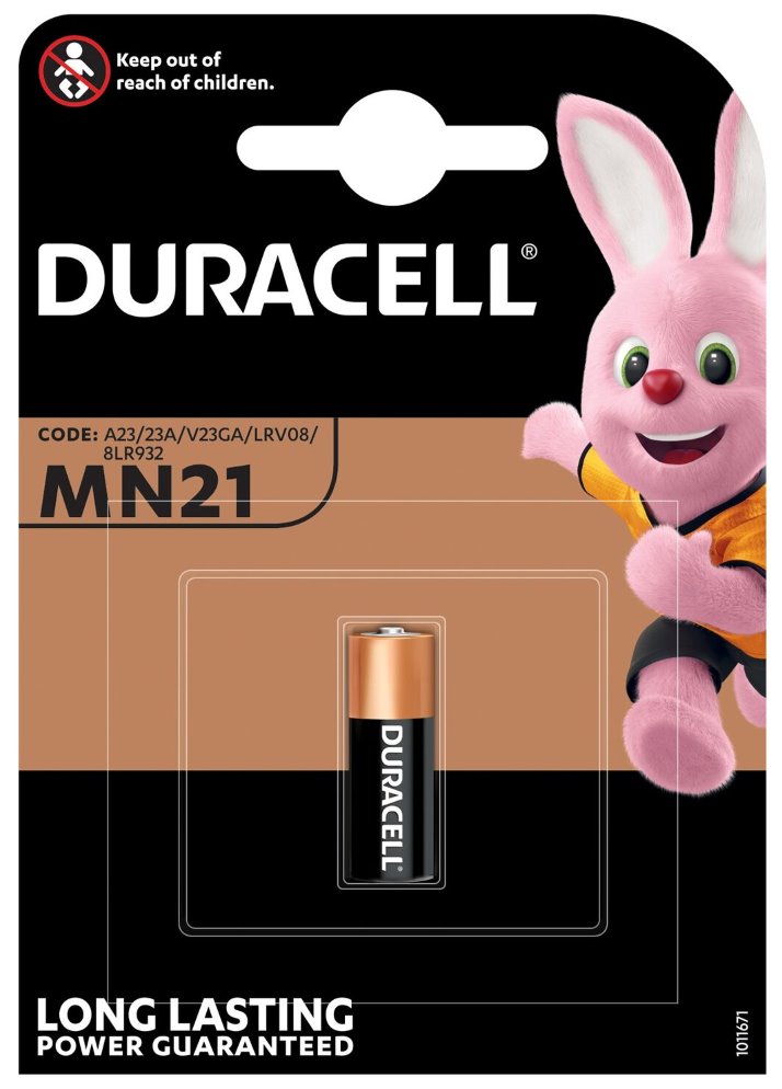 Duracell MN21 12V 1ks 10PP040006 Duracell Speciální alkalická baterie MN21 1 ks