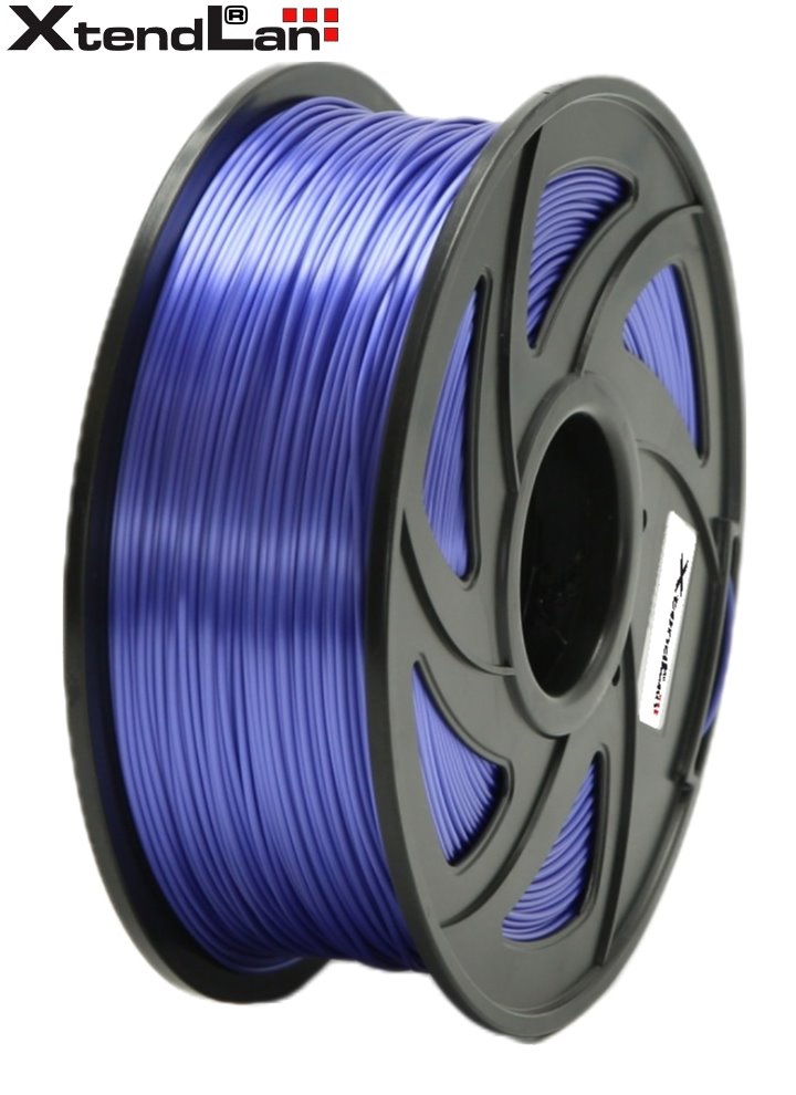 XtendLAN PLA filament 1,75mm průhledný fialový 1kg