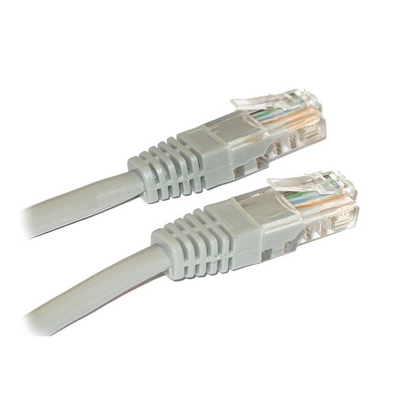 XtendLan PK_6UTP030grey Patch, Cat 6, UTP, 3m, šedý XtendLan Patch kabel Cat 6 UTP 3m - šedý