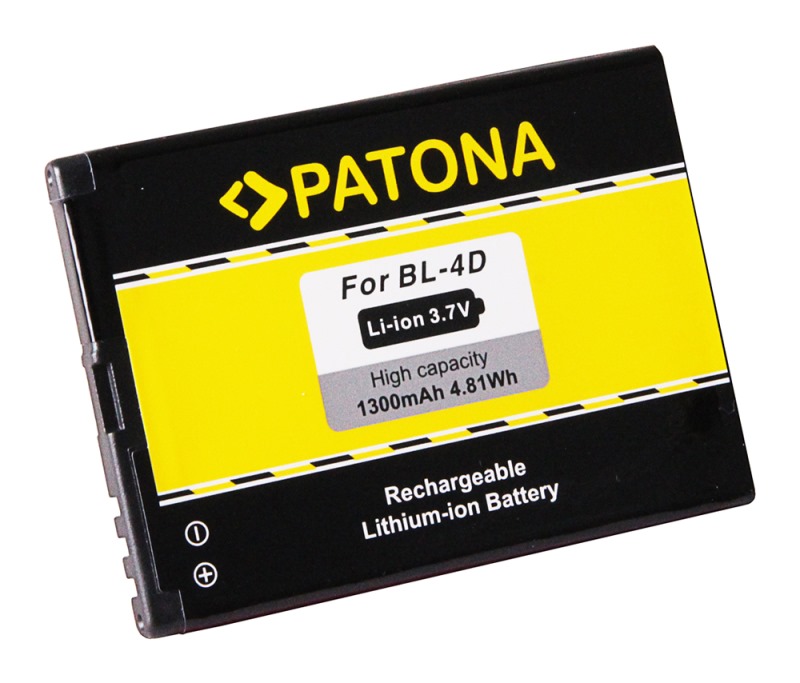Pouzdro Patona PT3112 PATONA baterie pro mobilní telefon Nokia BL-4D 1300mAh 3,7V Li-Ion