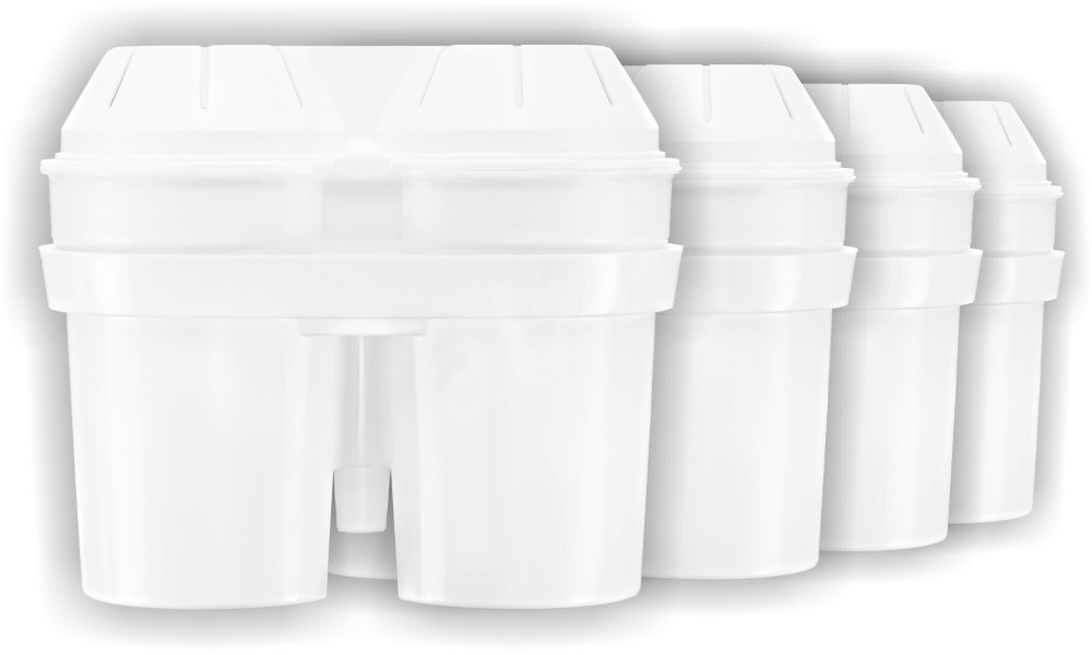 Maxxo vodní filtry 3+1 MAXXO Filtry nové generace UNI, balení 3+1 – kompatibilní s filtračními systémy BWT Duamax, LAICA Bi-flux, Brita MAXTRA