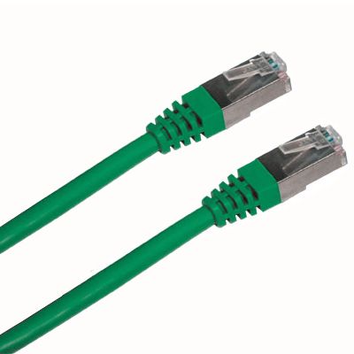 Datacom 15824 patch FTP CAT5E, 2m, zelený DATACOM Patch kabel FTP CAT5E 2m zelený