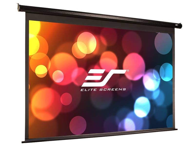 Elite Screens Electric110H ELITE SCREENS plátno elektrické motorové 110" (279,4) cm)/ 16:9/ 137 x 244 cm/ Gain 1,1/ case černý