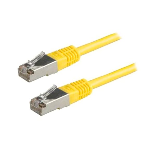 XtendLan PK_5FTP020 yellow Cat 5e, FTP, 2m, žlutý XtendLan Patch kabel Cat 5e FTP 2m - žlutý