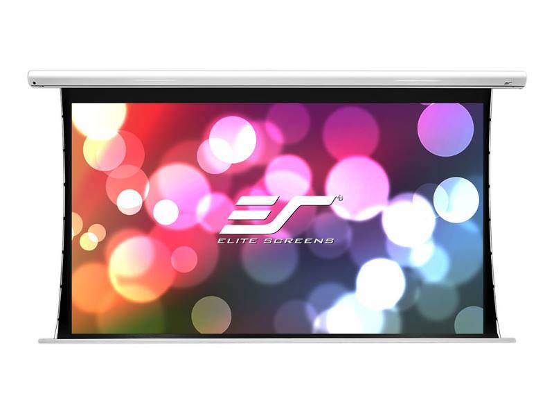 Elite Screens SKT120XHW-E10 ELITE SCREENS plátno elektrické motorové 120" (305 cm)/ 16:9/149,6 x 265,7 cm/hliníkový case bílý/10" drop/Fiber Glass